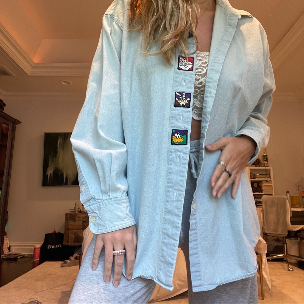 🌷VINTAGE BUTTON DOWN🌷